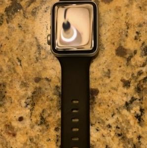 Apple watch series 3 Chrome, Ion-x Glass.
